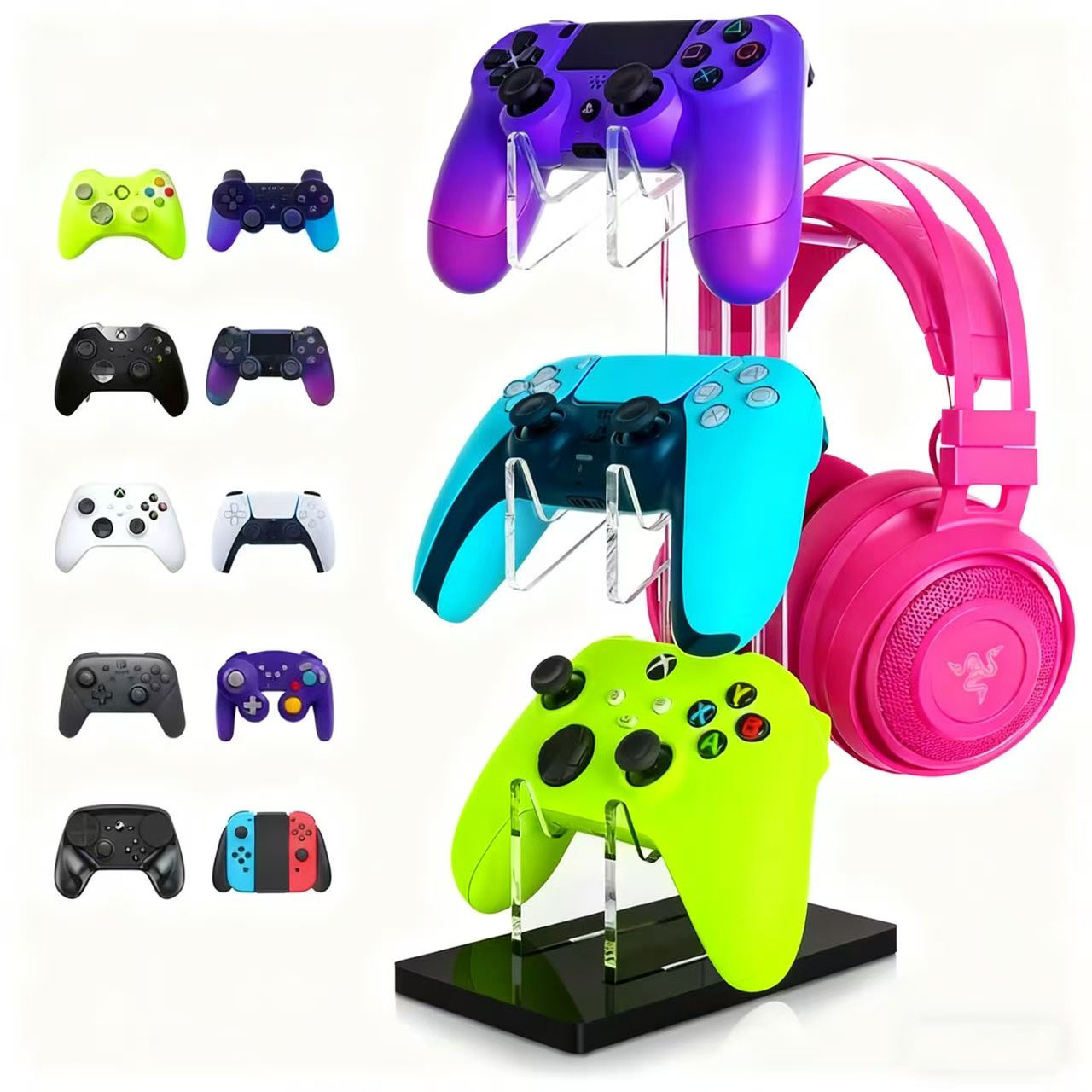 Gaming Accessories Playstation - Universal 2/3 Tier Controller Holder and