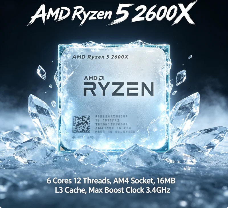 Amd Cpu Ryzen 5 - AMD Ryzen 5 2600X AM4 Desktop