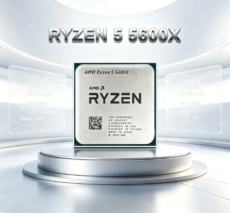 Amd Cpu Ryzen 5 - AMD Ryzen 5 5600X 7NM Processor