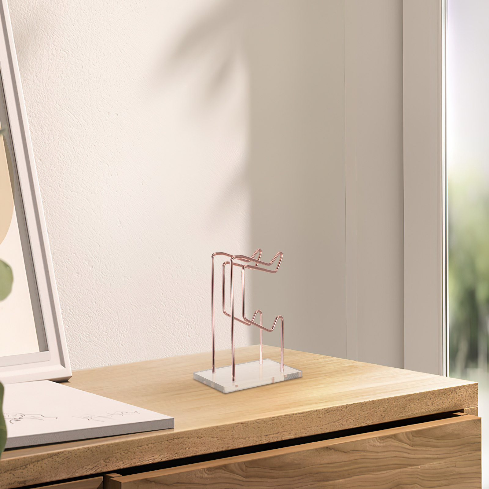 Gaming Accessories Organizer - Two-Tier Game Controller and Headset Stand