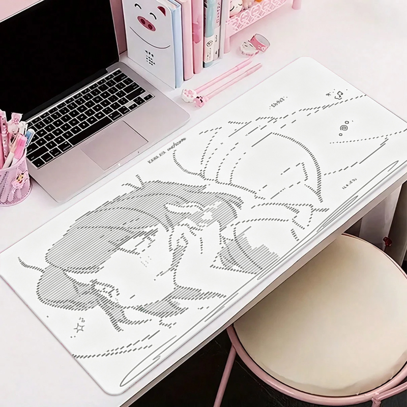 Gaming Accessories Girls - 1Pcs Leather Mouse Pad Anime Angel