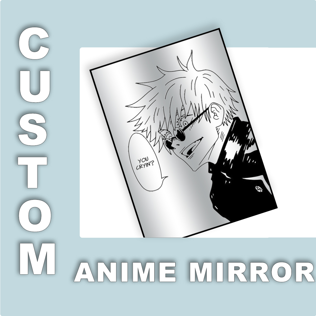 Custom Design Anime Mirror Vin - Gaming Accessories To Gift 评论和价格