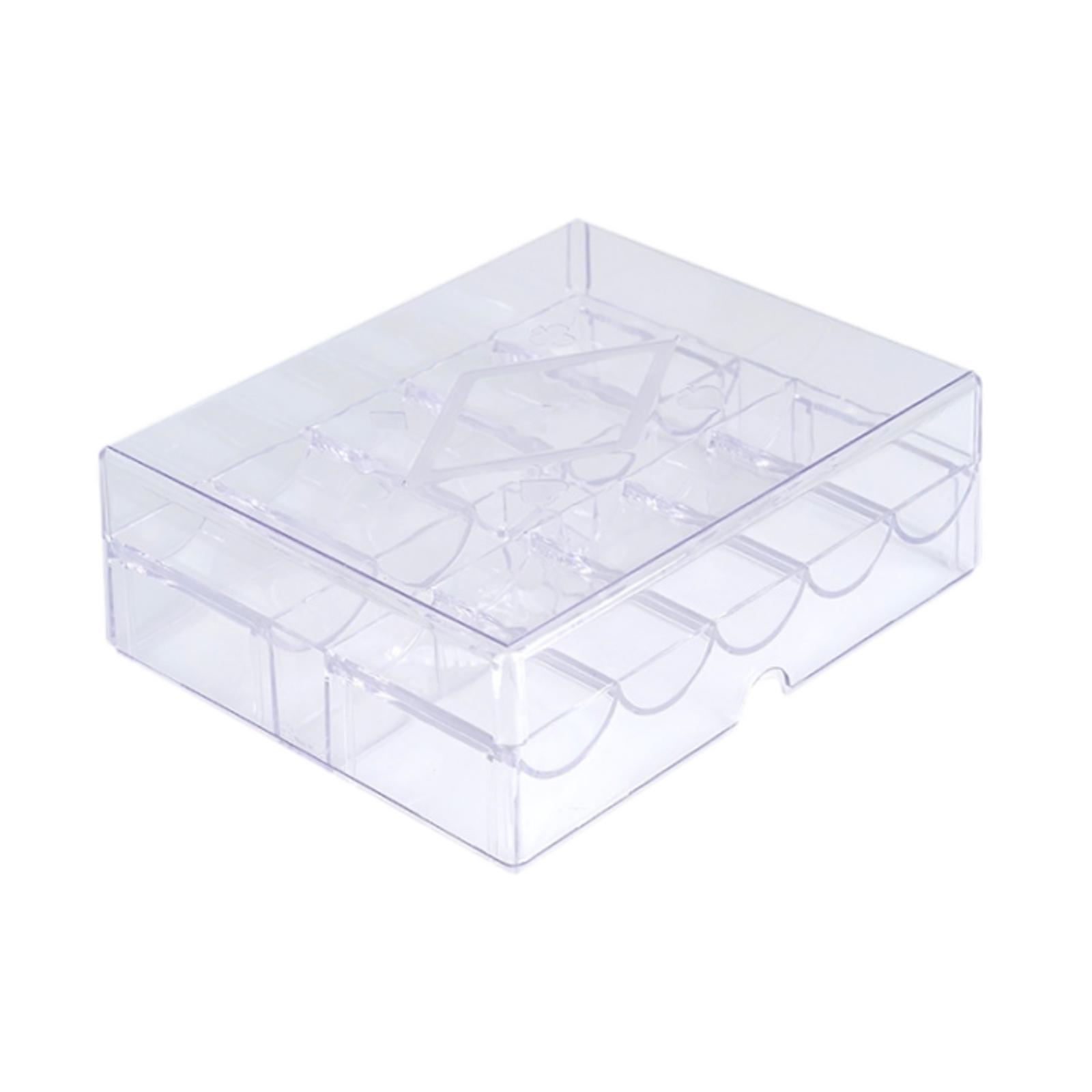 Acrylic Clear Chip Case Chip C - Gaming Accessories Organizer 评论和价格