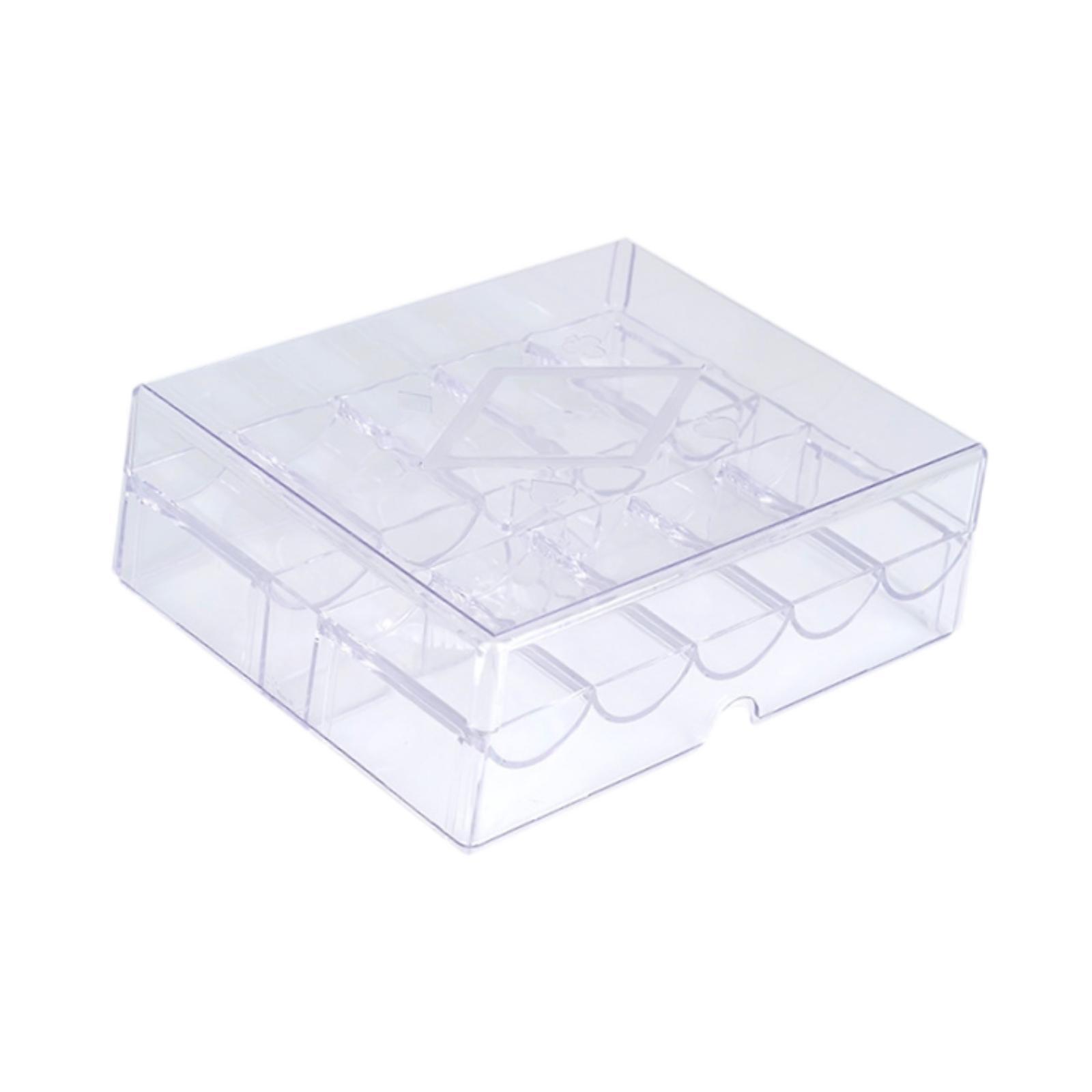 Acrylic Clear Chip Case Chip C - Gaming Accessories Organizer 评论和价格