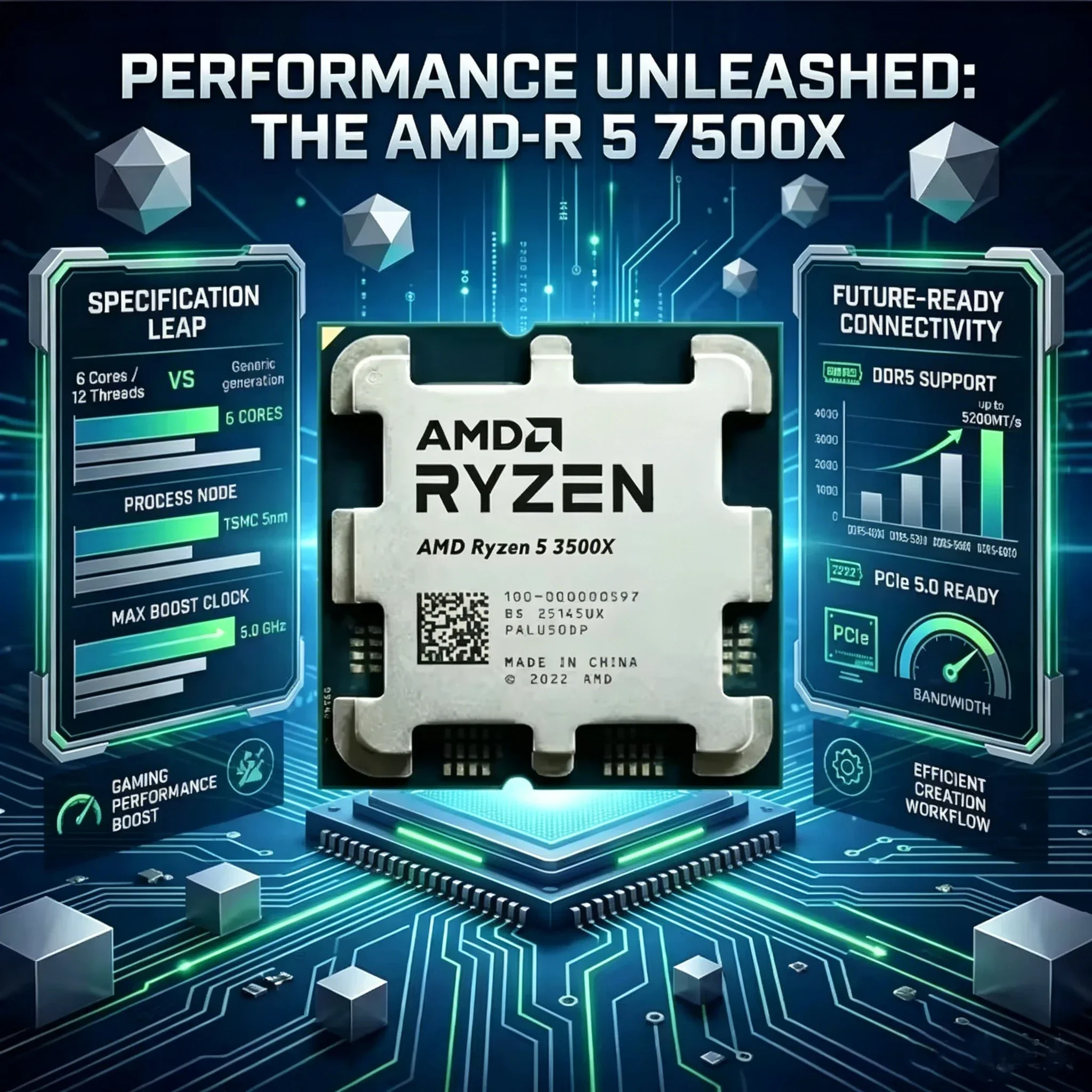 AMD Ryzen 5 3500X R5 3500X Des - Amd Cpu Ryzen 5 评论和价格