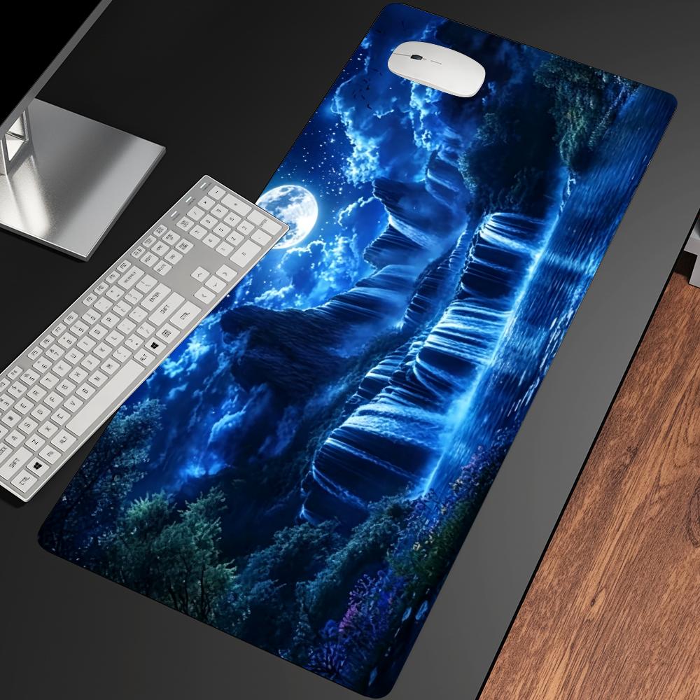 Moonlit Waterfall Landscape Pc - Gaming Accessories Organizer 评论和价格