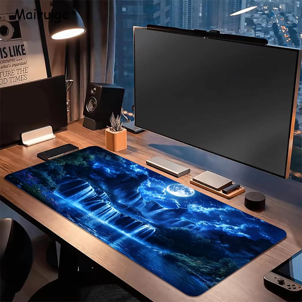 Moonlit Waterfall Landscape Pc - Gaming Accessories Organizer 评论和价格