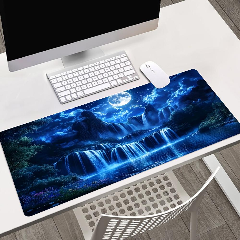 Moonlit Waterfall Landscape Pc - Gaming Accessories Organizer 评论和价格