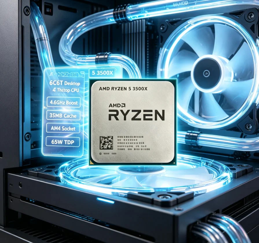 AMD Ryzen 5 3500X AM4 Desktop  - Amd Cpu Ryzen 5 评论和价格