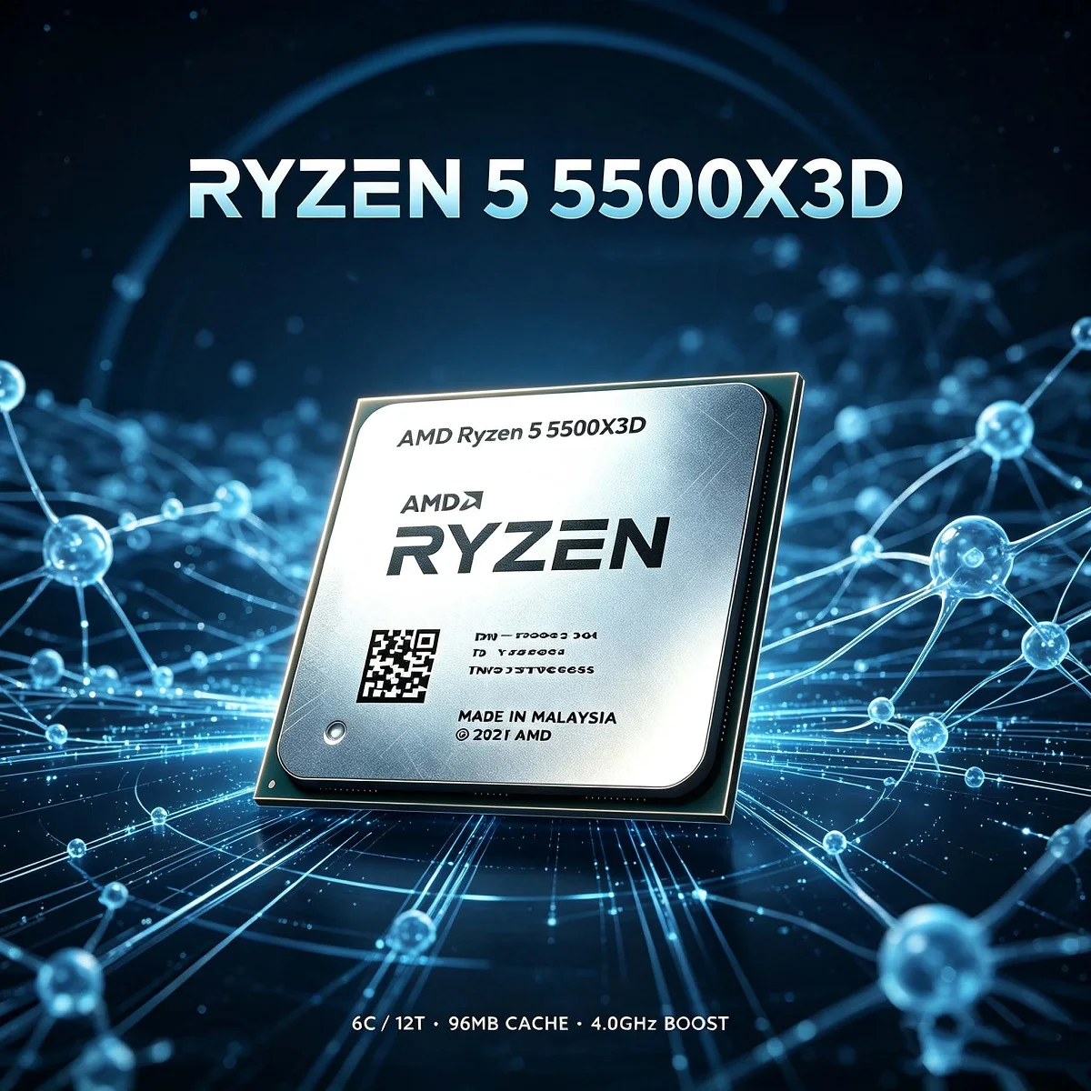 AMD Ryzen 5 5500X3D R5 5500X3D - Amd Cpu Ryzen 5 评论和价格