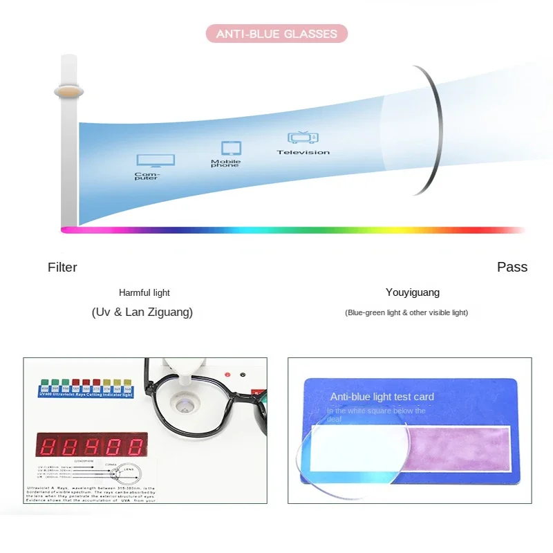 Blue Light Blocking Glasses fo - Gaming Accessories Girls 评论和价格