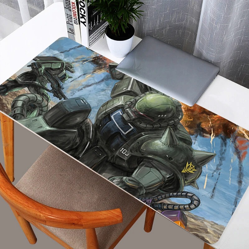90x40cm Gundam Zaku II Mouse P - Gaming Accessories Keyboards 评论和价格