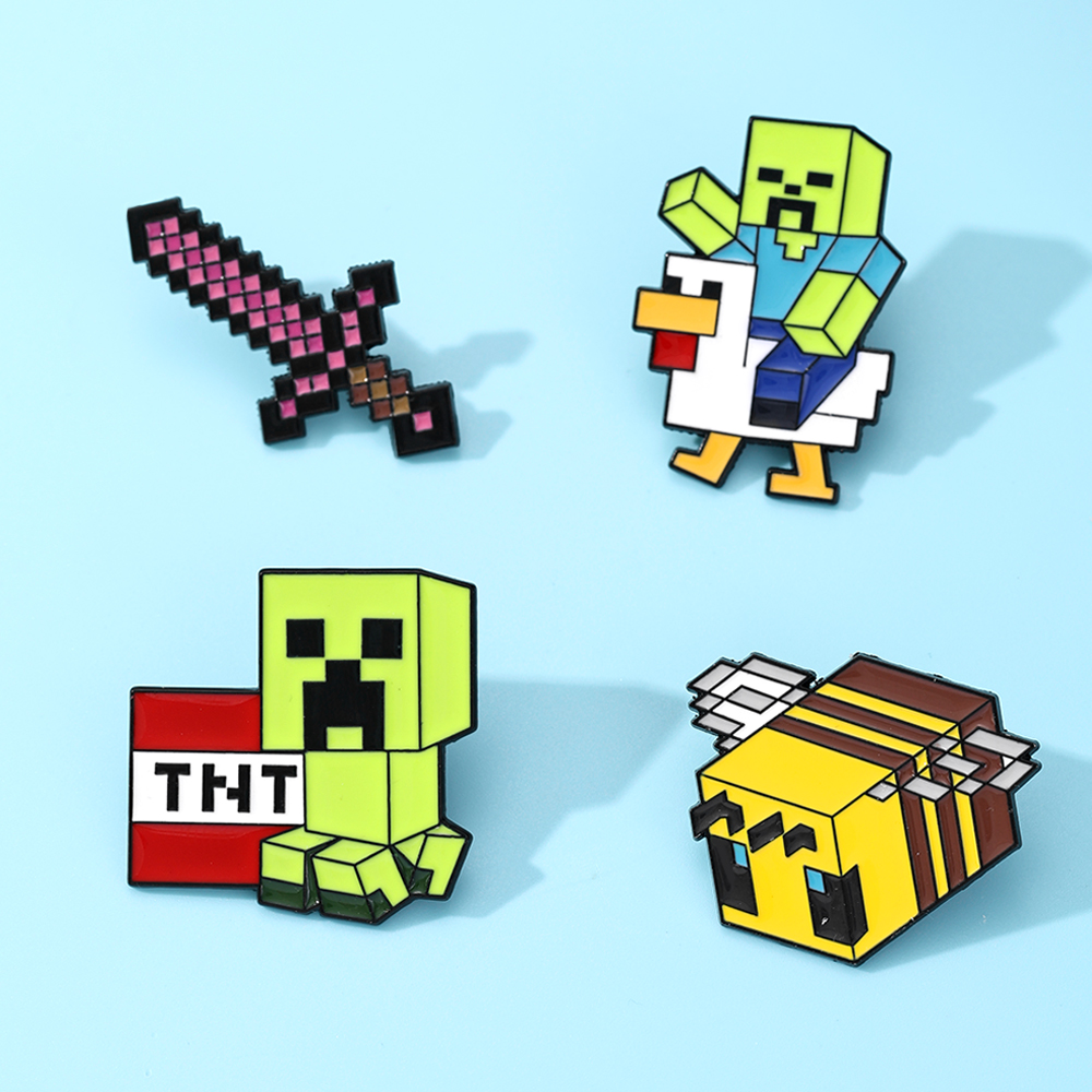 4pcs Cute Baby Zombie Chicken  - Gaming Accessories To Gift 评论和价格