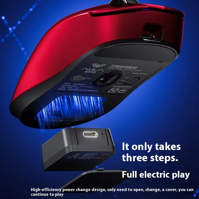 AULA SC900 Mouse Mouse Paw3950 - Gaming Accessories Gamer 评论和价格