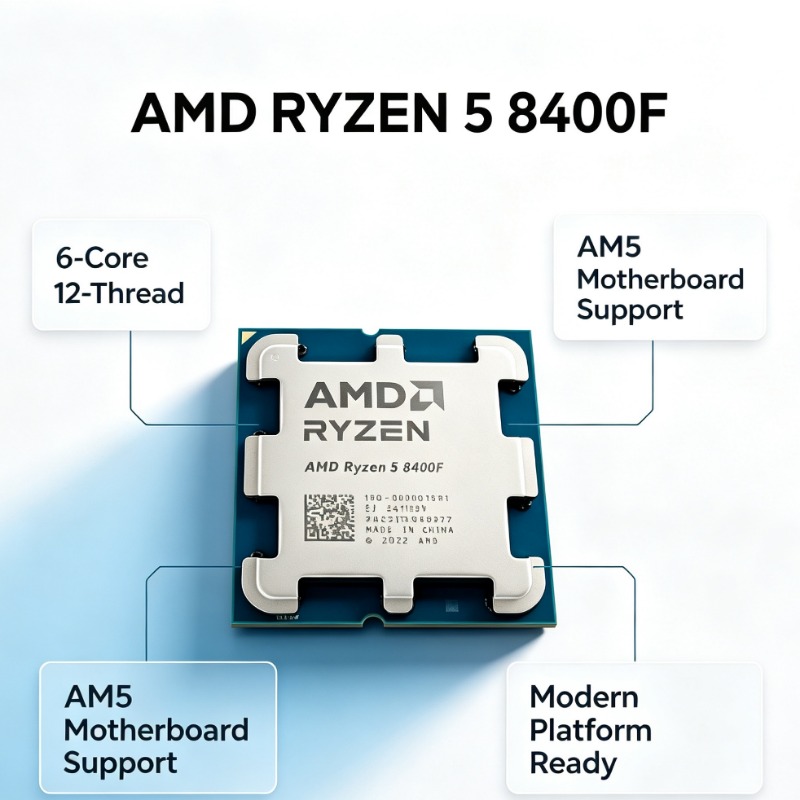Ryzen 5 8400F AM5 Socket Gamin - Amd Cpu Ryzen 5 评论和价格