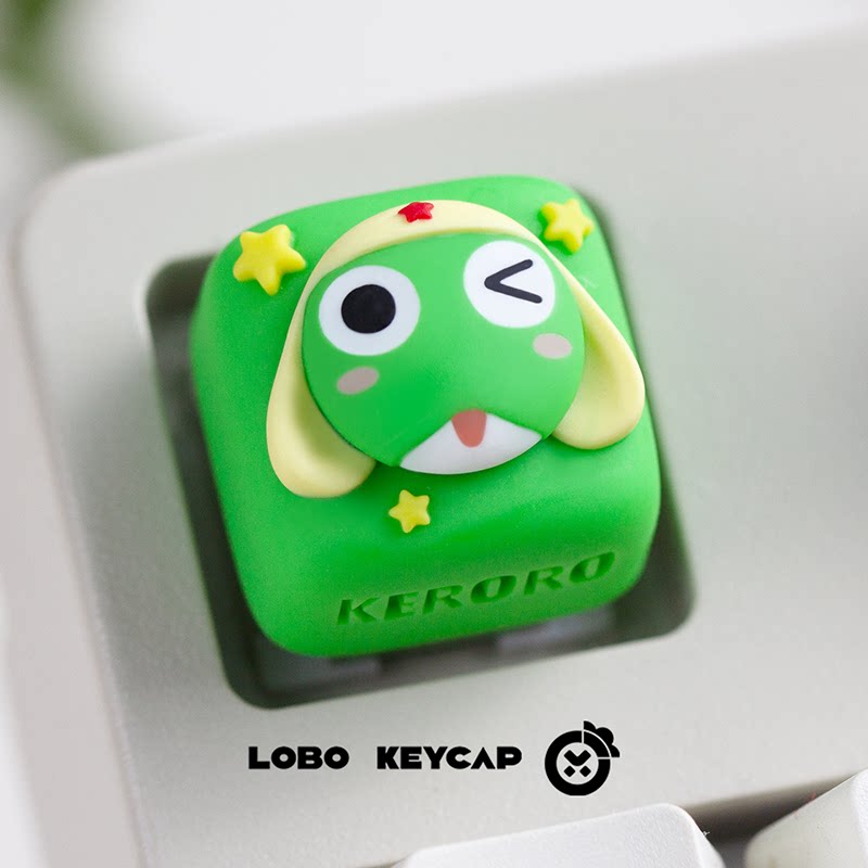 Keroro Themed Anime Keycaps Me - Gaming Accessories To Gift 评论和价格