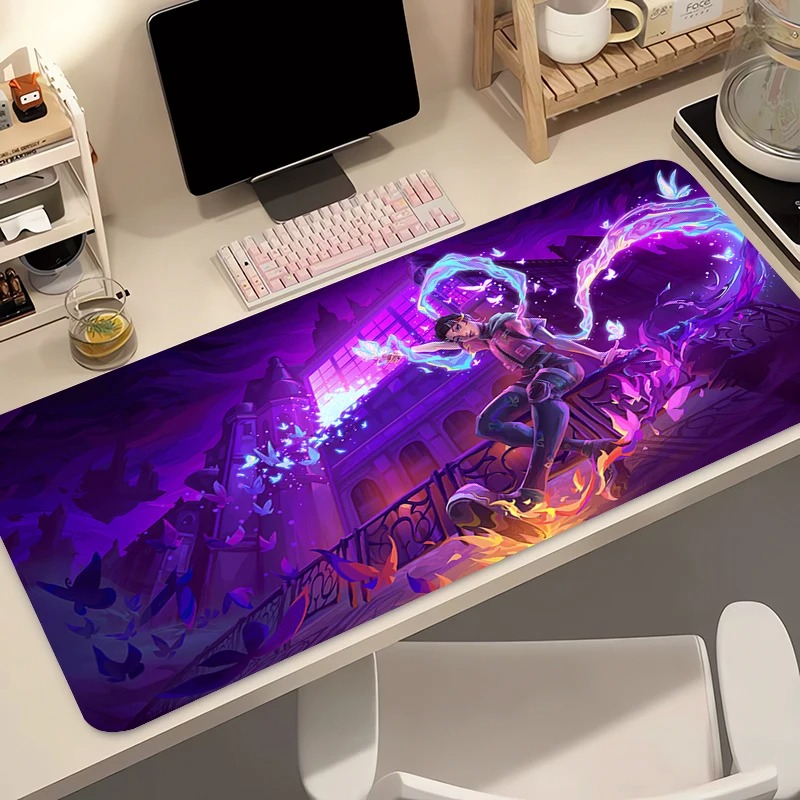 Mouse Pad Gamer Computer Anime - Gaming Accessories Keyboards 评论和价格