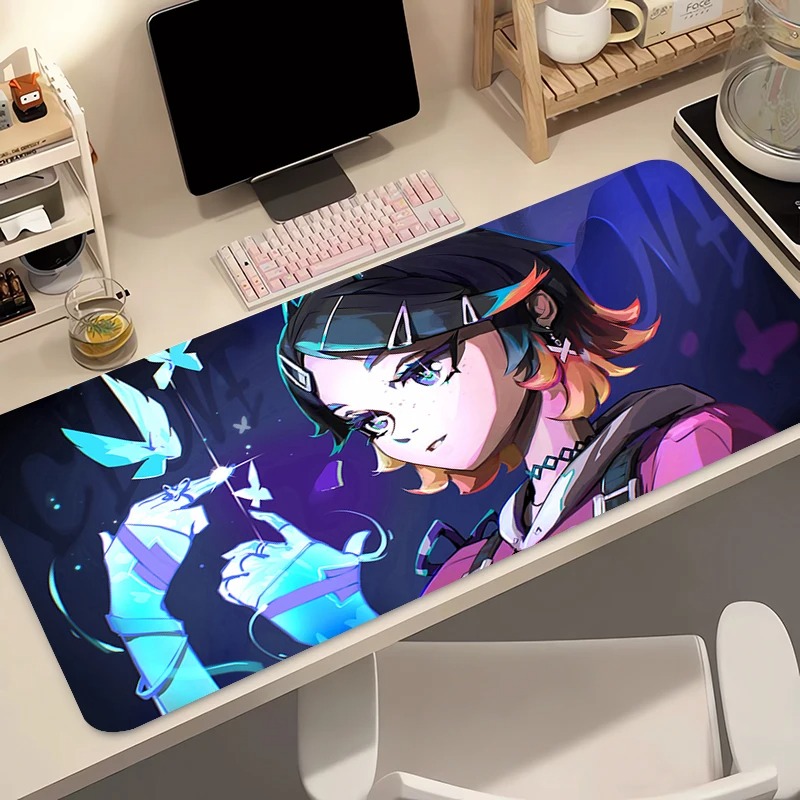 Mouse Pad Gamer Computer Anime - Gaming Accessories Keyboards 评论和价格