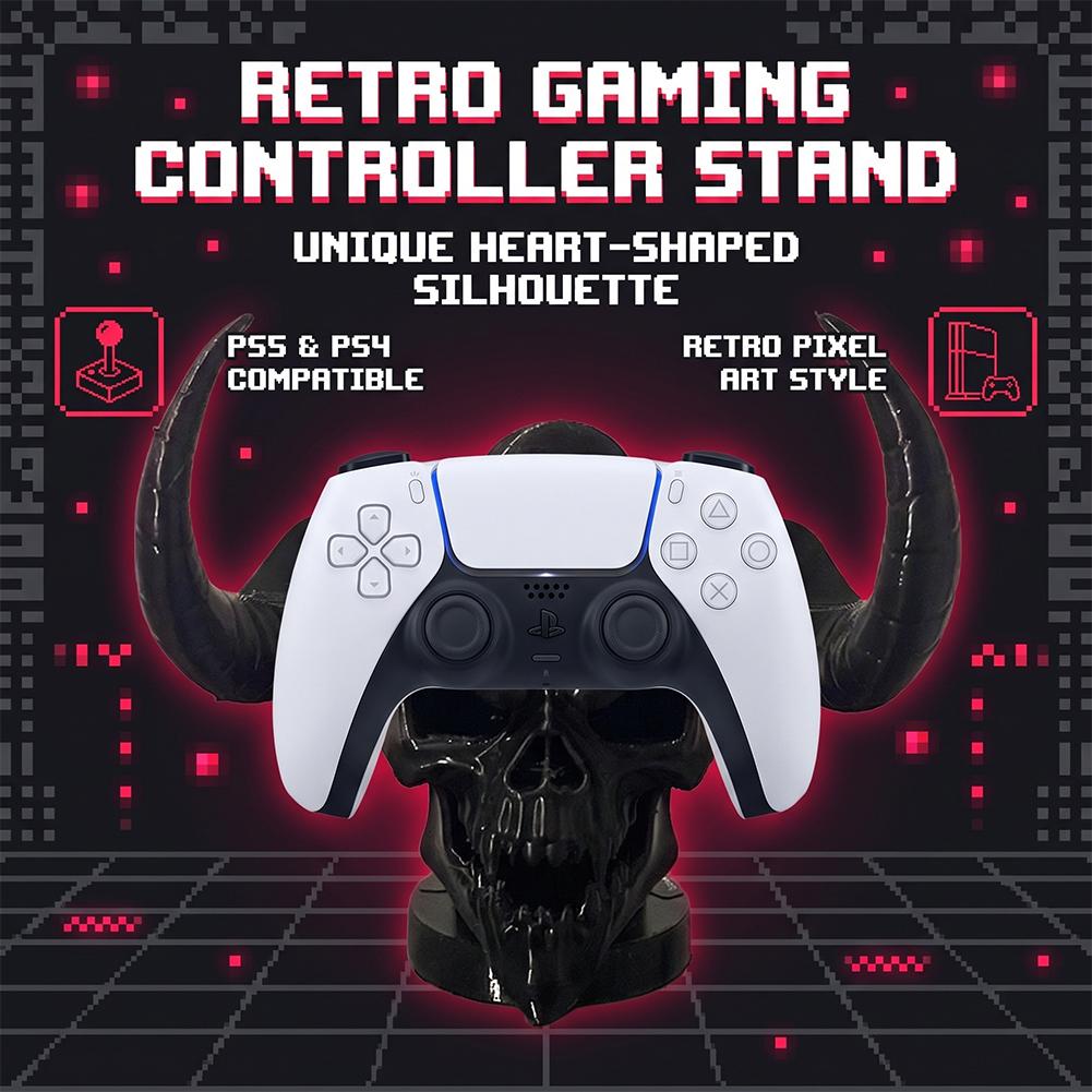 Unique Devil Skull Horn Contro - Gaming Accessories Organizer 评论和价格