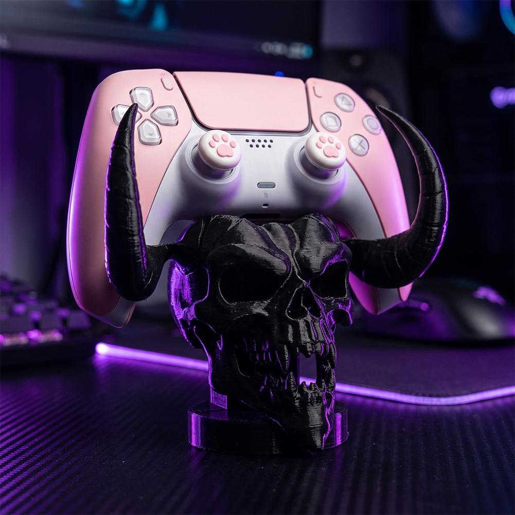Unique Devil Skull Horn Contro - Gaming Accessories Organizer 评论和价格
