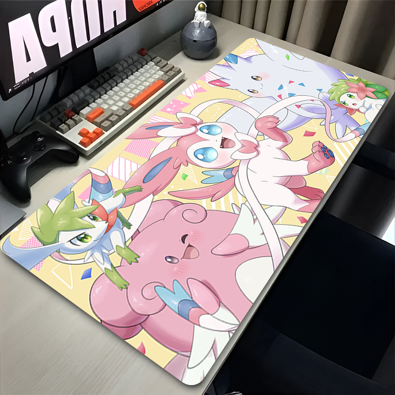 Large Pink Cute Mousepad XXL G - Gaming Accessories Girls 评论和价格