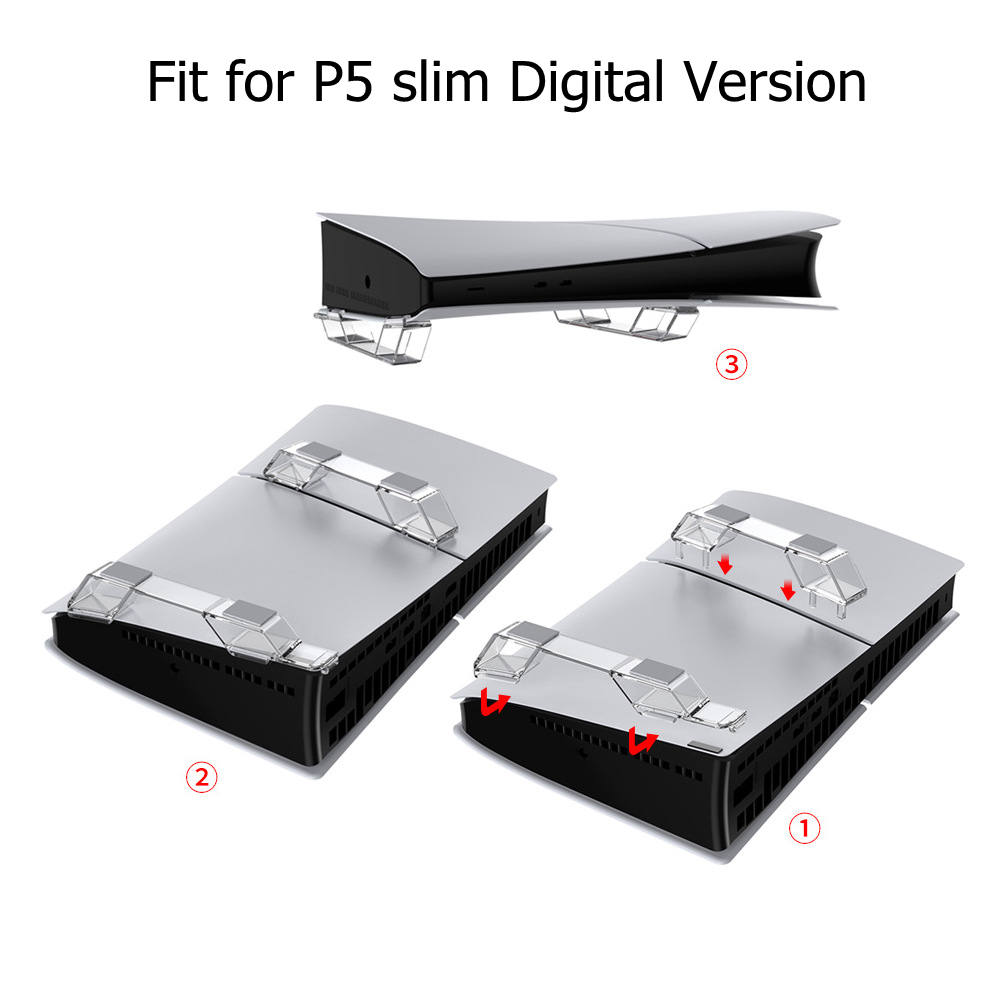 Horizontal Stand for PS5 Slim  - Gaming Accessories Playstation 评论和价格