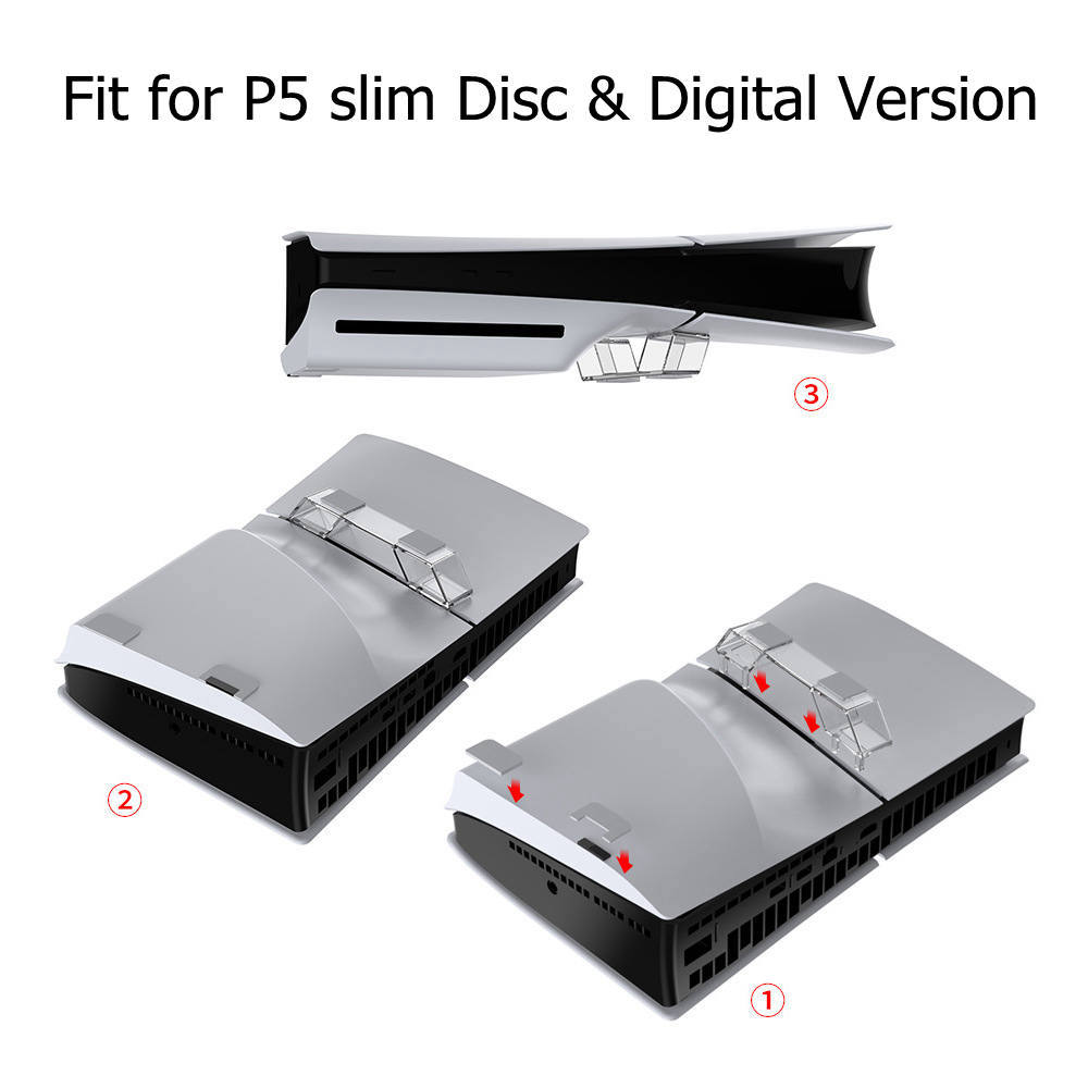 Horizontal Stand for PS5 Slim  - Gaming Accessories Playstation 评论和价格