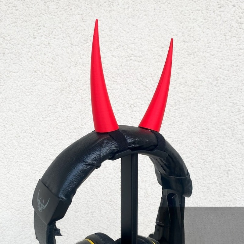 Red Devil Fiend Horns Headset  - Gaming Accessories Girls 评论和价格