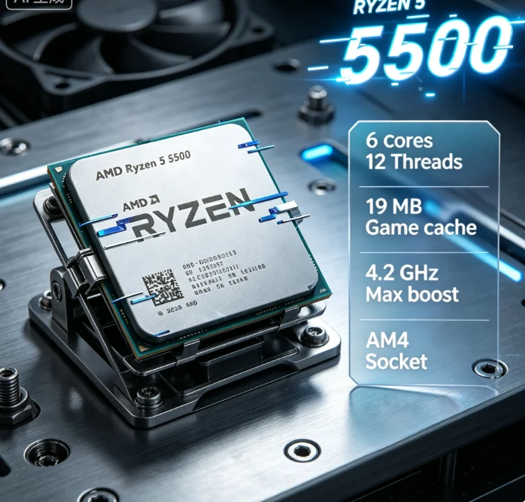 AMD Ryzen 5 5500 Studio Multi  - Amd Cpu Ryzen 5 评论和价格